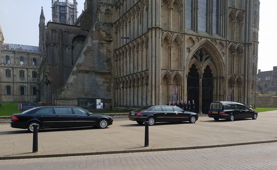 Funeral at Ely cathedral